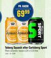 Tuborg Squash eller Carlsberg Sport