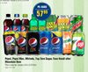 Pepsi, Pepsi Max, Mirinda, 7up Zero Sugar, Faxe Kondi eller Mountain Dew