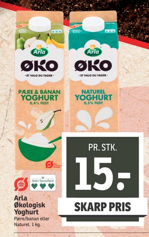 Arla Økologisk Yoghurt