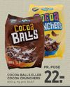COCOA BALLS ELLER COCOA CRUNCHERS