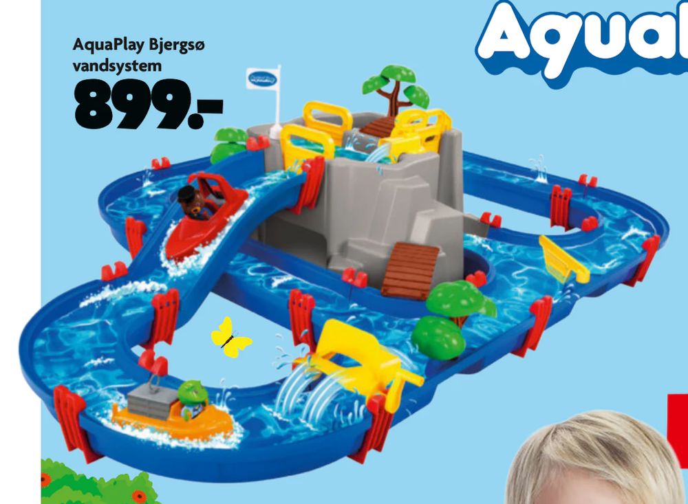 Tilbud på AquaPlay Bjergsø vandsystem fra BR til 899 kr.