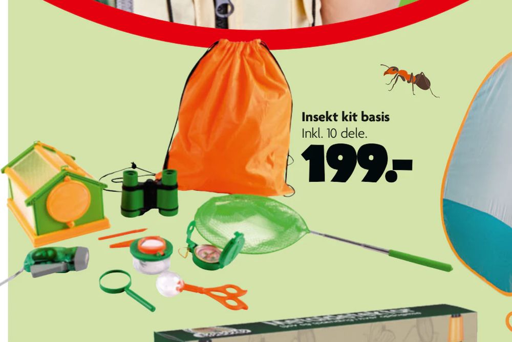 Tilbud på Insekt kit basis fra BR til 199 kr.