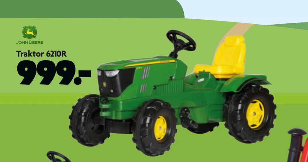 Tilbud på Traktor 6210R fra BR til 999 kr.