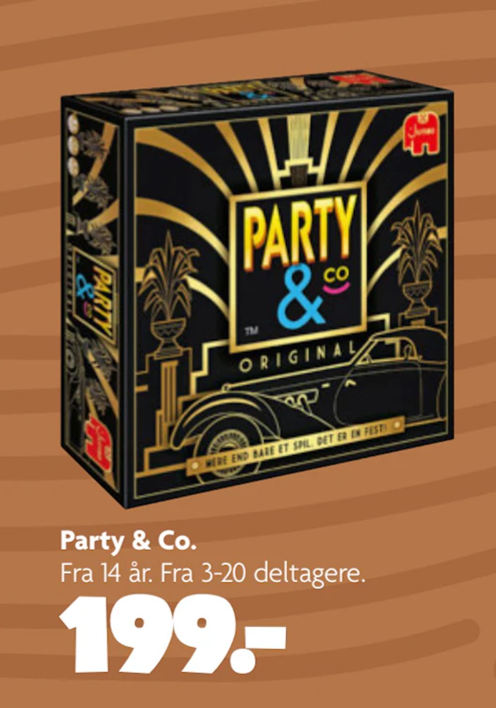 Tilbud på Party & Co. fra BR til 199 kr.
