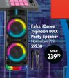 iDance Typhoon 801X Party Speaker
