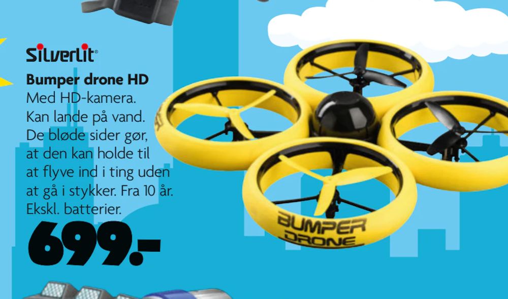 Tilbud på Bumper drone HD fra BR til 699 kr.