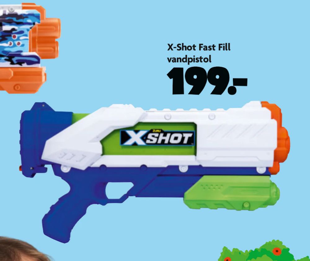 Tilbud på X-Shot Fast Fill vandpistol fra BR til 199 kr.