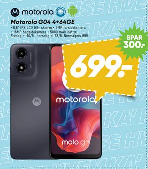 Motorola G04 4+64GB