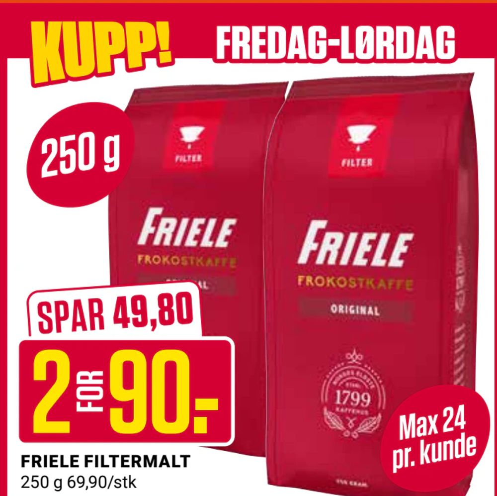 Friele Filtermalt