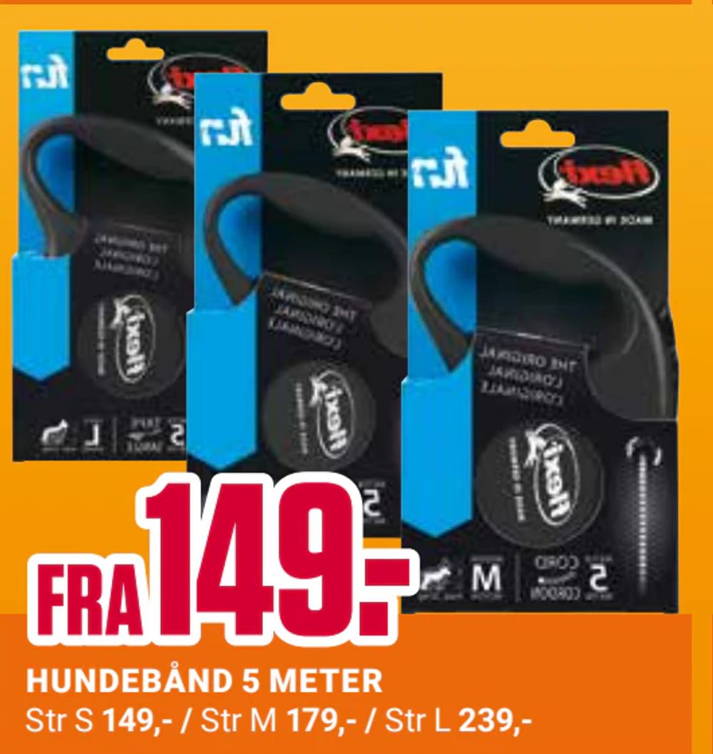 Hundebånd 5 Meter