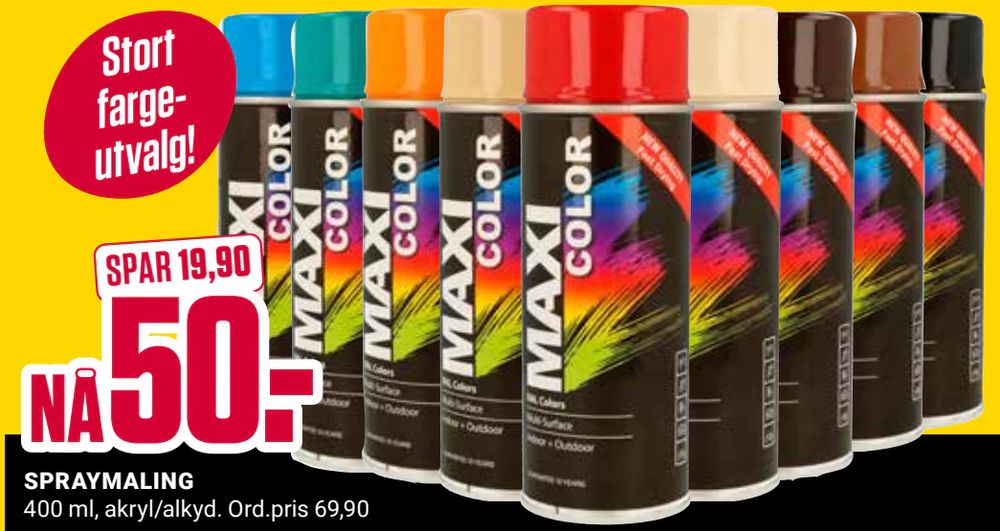 Spraymaling