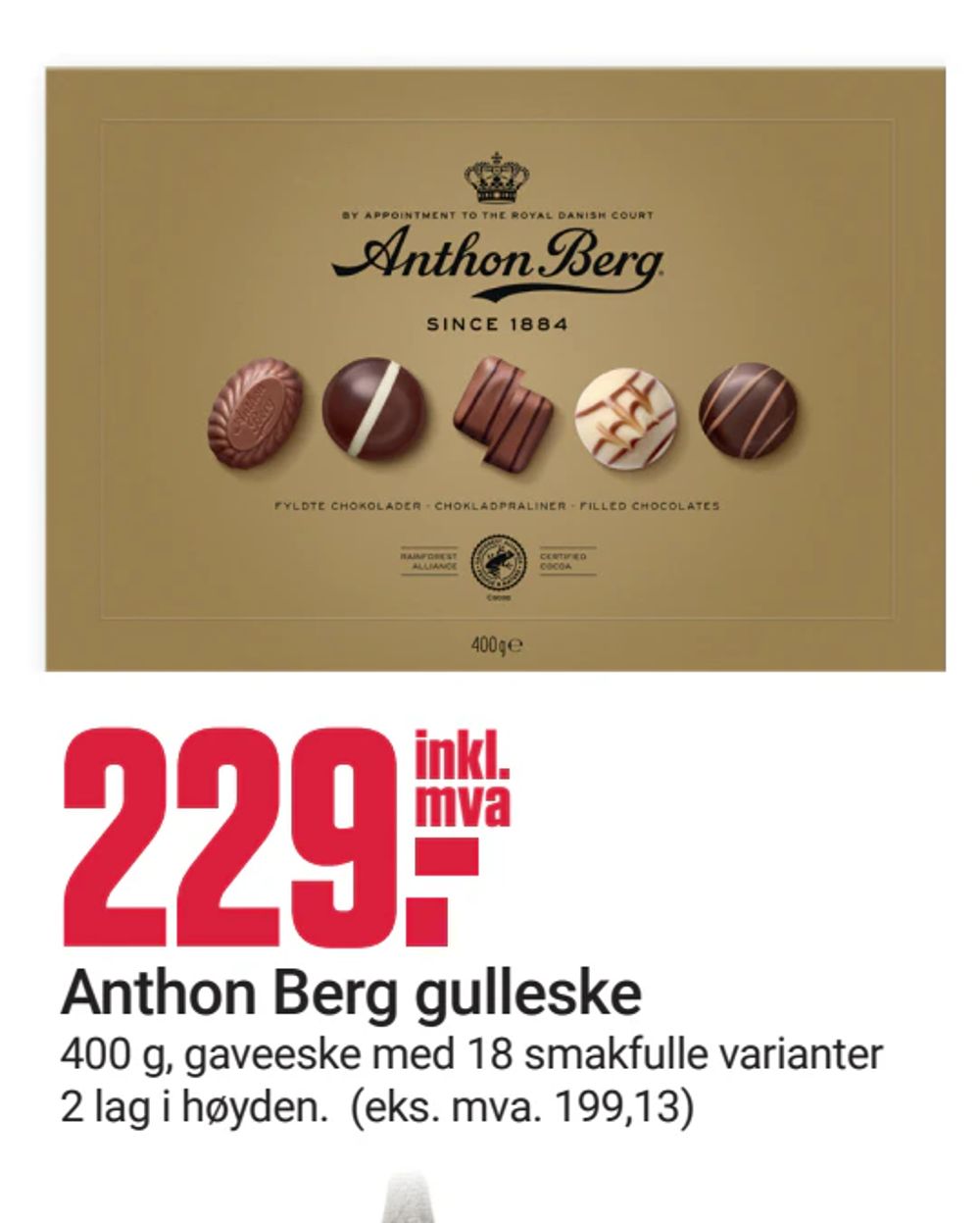 Anthon Berg gulleske