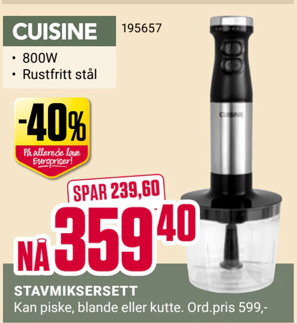 Stavmiksersett