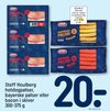 Steff Houlberg hotdogpølser, bayerske pølser eller bacon i skiver 300-375 g