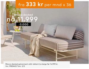 Mocco daybed