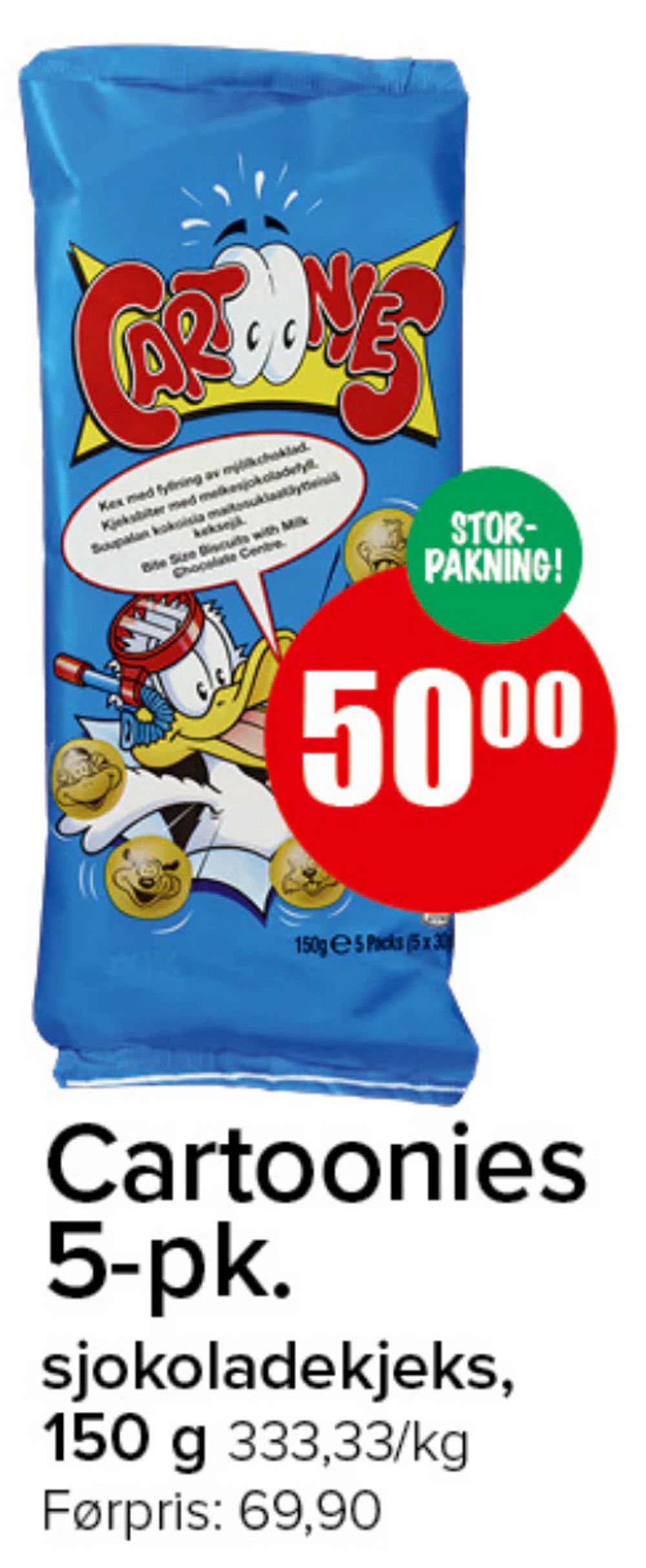 Cartoonies 5-pk.