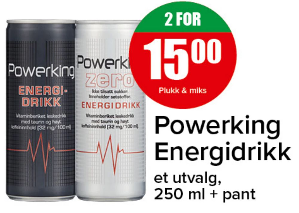 Powerking Energidrikk