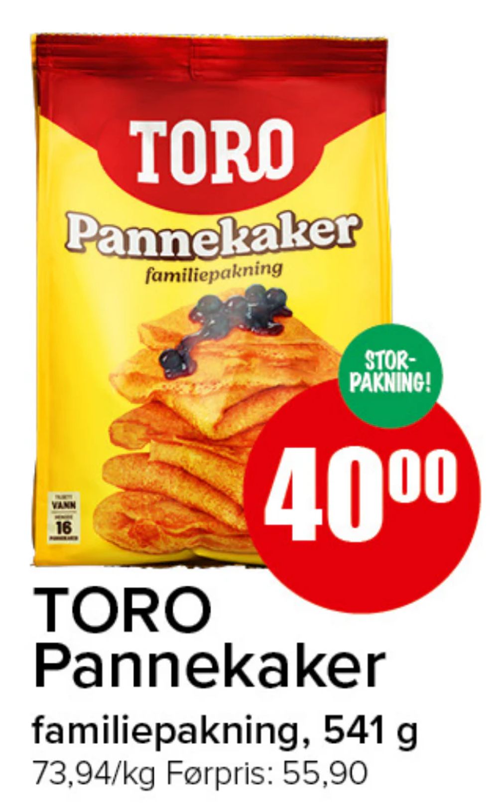 TORO Pannekaker
