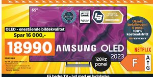 65" 4K QD-OLED SMART TV