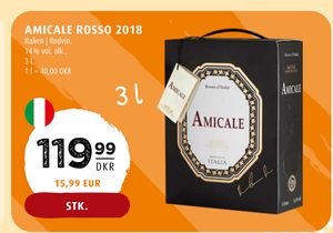 AMICALE ROSSO 2018