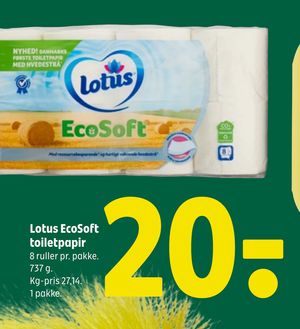 Lotus EcoSoft toiletpapir