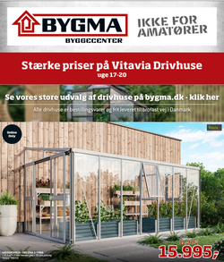 Bygma Online Only uge 17-20 Vitavia Drivhuse