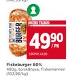 Fiskeburger 80%