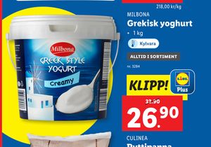 Grekisk yoghurt