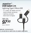 USB kabel 1 m