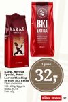 Karat, Merrild Special, Peter Larsen blanding 66 eller BKI Extra
