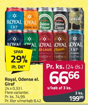 Royal, Odense el. Giraf