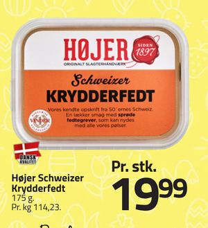 Højer Schweizer Krydderfedt