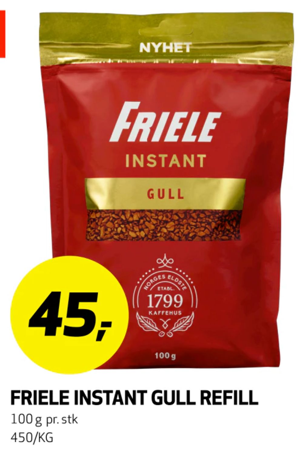 Friele Instant Gull Refill