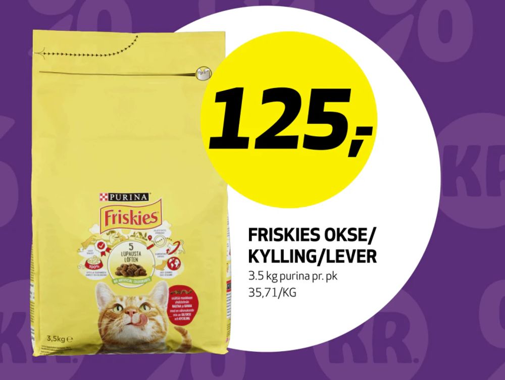 Friskies Okse/ Kylling/Lever