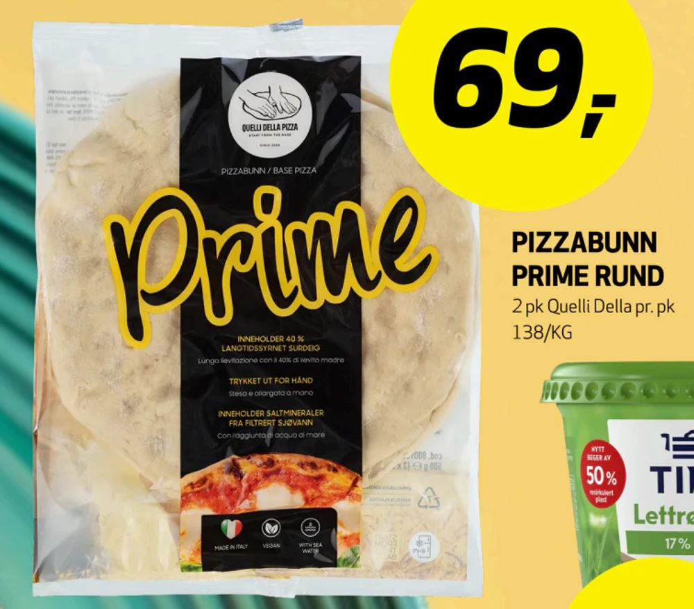 Pizzabunn Prime Rund
