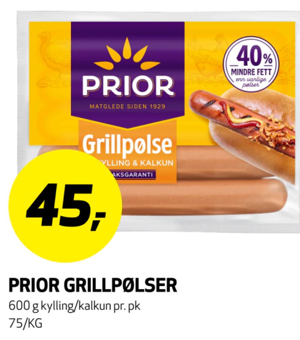 Prior Grillpølser