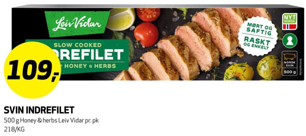 Svin Indrefilet