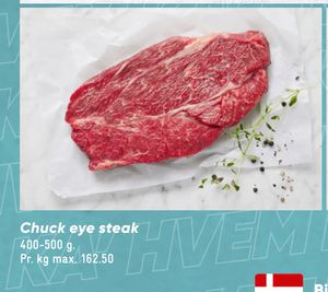 Chuck eye steak