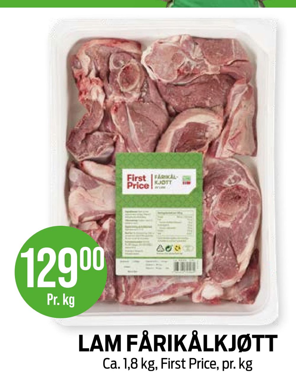 Lam Fårikålkjøtt