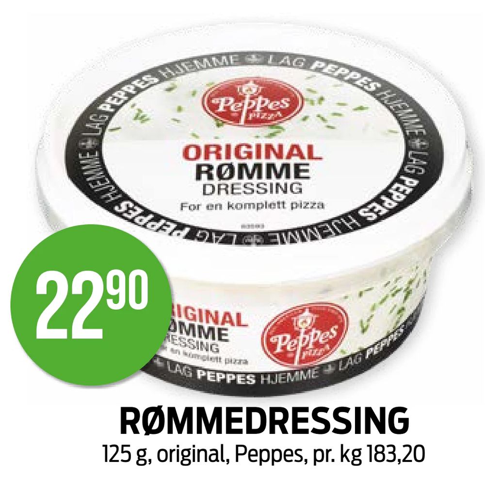 Rømmedressing