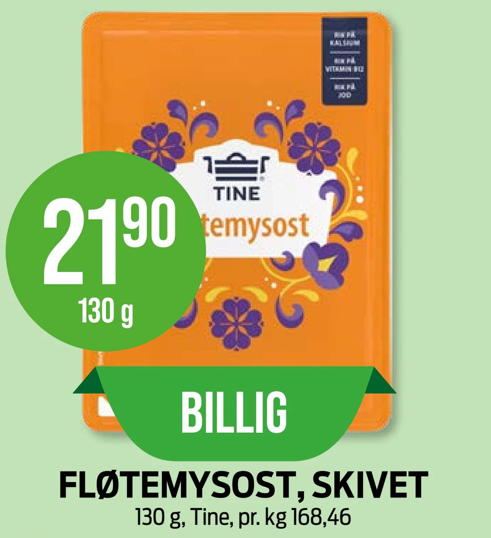 Fløtemysost, Skivet