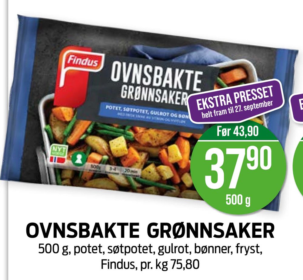 Ovnsbakte Grønnsaker