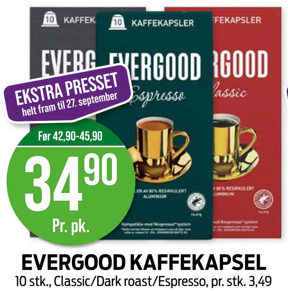 Evergood Kaffekapsel