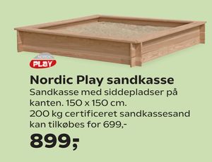 Nordic Play sandkasse