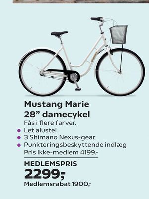 Mustang Marie 28” damecykel