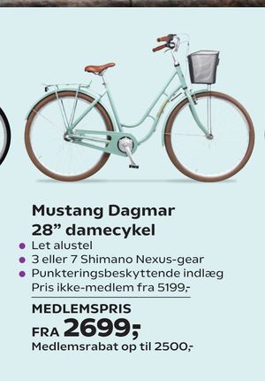 Mustang Dagmar 28” damecykel