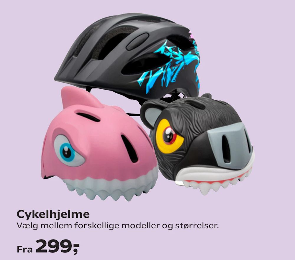 Tilbud på Cykelhjelme fra Coop.dk til 299 kr.