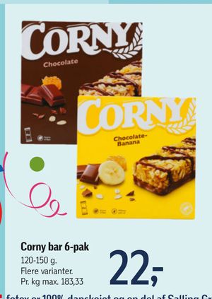 Corny bar 6-pak
