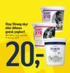 Stay Strong skyr eller Athena græsk yoghurt