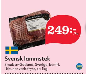 Svensk lammstek